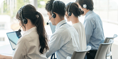 複合機ラボはコールセンター対応します。